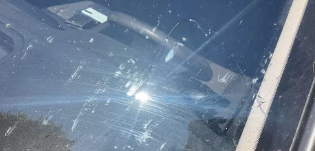 Neznámý vandal si vyhlédl Francouze | © Městská policie Olomouc