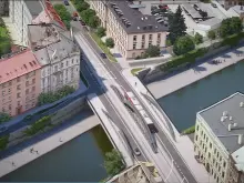 Vizualizace nového mostu