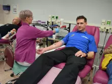 Strážníci společně darovali krev | © Městská policie Olomouc