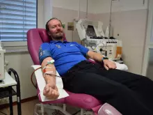 Strážníci společně darovali krev | © Městská policie Olomouc