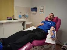 Strážníci společně darovali krev | © Městská policie Olomouc