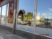 Rozbité skleněné tabule | © Městská policie Olomouc