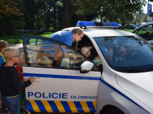 Přednáška s exkurzí pro děti z MŠ Křelov | © Městská policie Olomouc