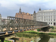 Kvůli přeložkám sítí v Olomouci musí být lávka na jeden den uzavřena | Foto: Pavel Snášel