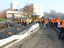Protipovodňová opatření: most v Komenského bude letos otevřen | Foto: Blanka Martinovská