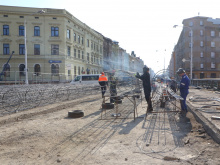 Stavba protipovodňových opatření pokračuje, ani epidemie nezměnila harmonogram | Foto: Blanka Martinovská
