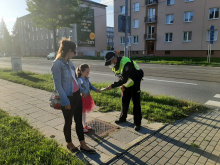 Strážníci dohlíželi na první cestu do školy | © Městská policie Olomouc