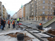 Rejnok bude v červenci připravený na otevření, po mostě pojedou auta i tramvaje | Foto: Blanka Martinovská