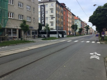 Novinky (nejen) pro cyklisty na Masarykově třídě | © Městská policie Olomouc