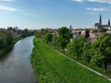 Studenti brněnské architektury navrhli ideovou podobu protipovodňových opatření na severu Olomouce | Foto: MMOl