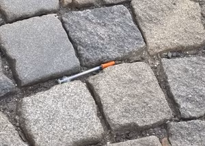 Nalezená stříkačka | © Městská policie Olomouc