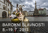 Olomoucké barokní slavnosti | letní večery s barokní operou | 8. - 19. července 2013 denně od 19:30 hodin