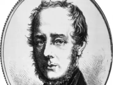 Franz Seraph Stadion hrabě von Warthausen und Thannhausen (1806–1853), ministr vnitra, kultu a vyučování ve Schwarzenbergově vládě. Anonymní nedatovaná rytina.