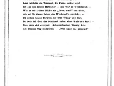 Veršování divadelního ředitele Karla Burghausera v anonymně vydané knize polního podmaršálka Friedricha von Sunstenau Olmütz im Jahre 1848, Olmütz 1856, třetí část.