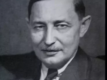 Zdeněk Fierlinger (1891–1976), v letech 1945–1946 předseda vlády ČSR a Československé sociální demokracie. Foto Sláva Štochl. Převzato z publikace Renaty Svobodové a Slávy Štochla První vláda osvobozené Československé republiky, Praha 1945.