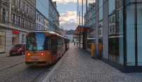 Výluka tramvajové provozu na ul. 8. května