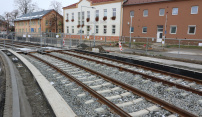 Stavba tramvajové trati se posunula, práce se rozdělily do dvou úseků