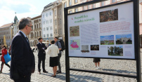 Výstava „Republika mnoha národů“ na Horním náměstí končí. Zahájila Polskou sezónu v Olomouci