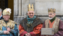 Šťastný nový rok popřeje v tříkrálovém kostýmu biskup, primátor a hejtman