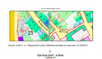Opakované veřejné projednání návrhu Souboru změn č. X regulačního plánu MPR Olomouc