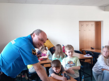 Přednáška s exkurzí pro školáky z Majetína | © Městská policie Olomouc