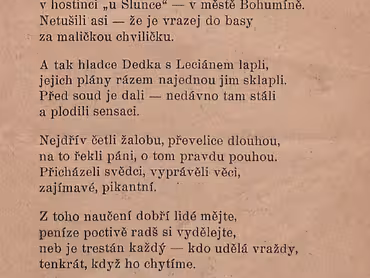 Časová píseň O chycení Leciána s Dedkem