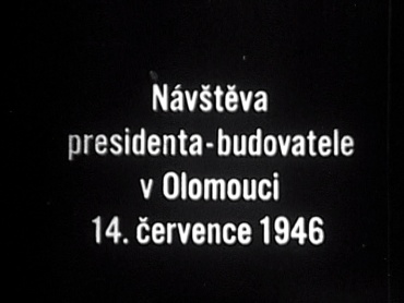 O návštěvě prezidenta Edvarda Beneše v Olomouci dne 14. července 1946 byl natočen Amatérským filmovým klubem Olomouc neozvučený filmový dokument, uložený nyní ve fondech Státního okresního archivu v Olomouci. Digitální kopie filmu je dostupná zde: <a href='https://youtu.be/S1G_KPRoiPc' target='_blank'>Youtube.com</a>