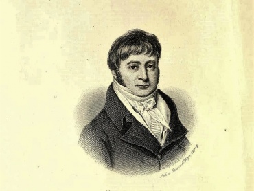 August Weger (1823–1892): Justus Erich Bollmann, M. D. (1769–1821), rytina, Lipsko, nedatováno.