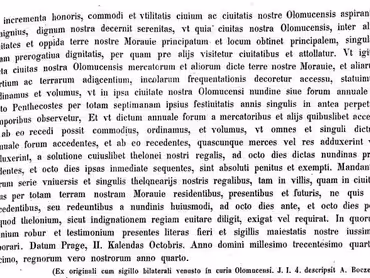 Codex diplomaticus et epistolaris Moraviae, Sechster Band, Vom Jahre 1307–1333, regidirt von Joseph Chytil, Brünn 1854, s. 56–57.
