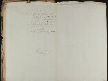 Nabídka hodinářského mistra Johanna Martina Preügela (Briegela) na opravu olomouckého orloje, datovaná ve Vídni 25. května 1801. Státní okresní archiv v Olomouci, Archiv města Olomouce, Registratura z let (1598) 1786-1873 (1936), inv. č. 675.