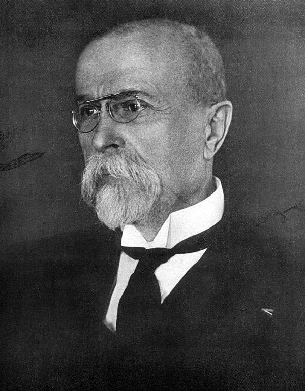 Portrét prezidenta ČSR Tomáše Garrigua Masaryka (7. března 1850 Hodonín – 14. září 1937 Lány) z roku 1925 | zdroj: Wikipedia, Volné dílo